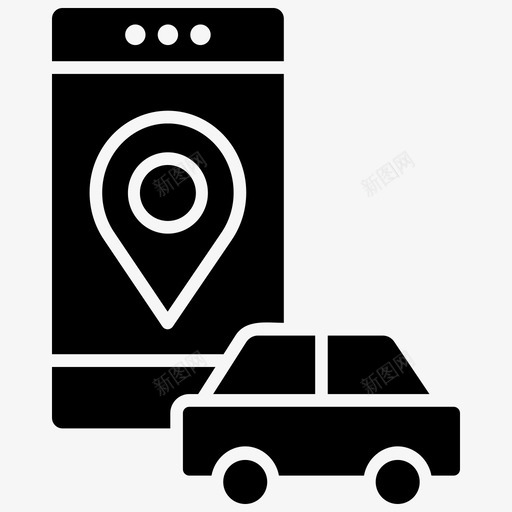 安全驾驶驾驶室gps图标svg_新图网 https://ixintu.com gps 在线 填充 安全 定位 轨道 驾驶 驾驶室 黑色