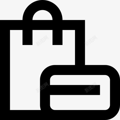 包电子商务97线性图标svg_新图网 https://ixintu.com 电子商务 线性