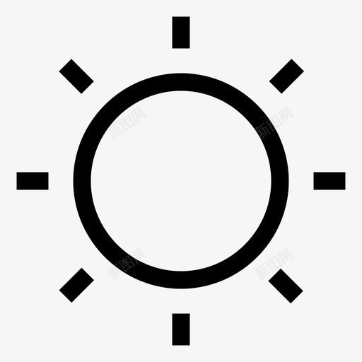 太阳阳光晨曦图标svg_新图网 https://ixintu.com 健康 太阳 日出 晨曦 醒来 阳光