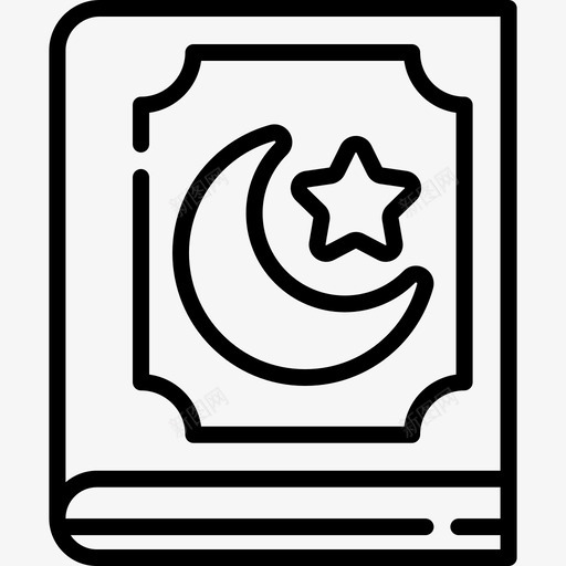 Quranspiritual27lineal图标svg_新图网 https://ixintu.com Quran lineal spiritual