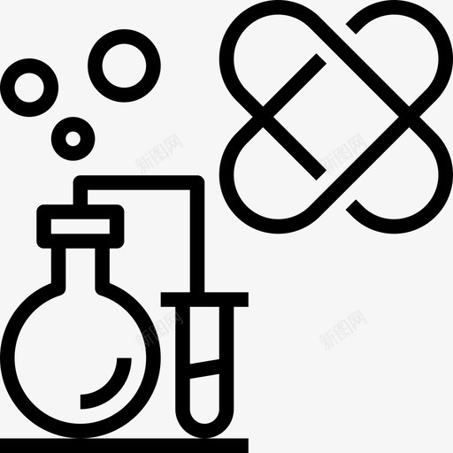 化学电力和能源14线性图标svg_新图网 https://ixintu.com 化学 电力 线性 能源