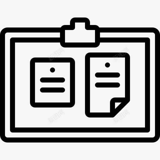 注释仪表板想法图标svg_新图网 https://ixintu.com 业务 仪表板 想法 注释 策略 粘性