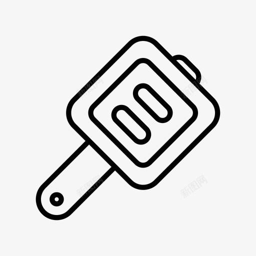 烤盘烹饪图标svg_新图网 https://ixintu.com 图标 烤盘 烹饪