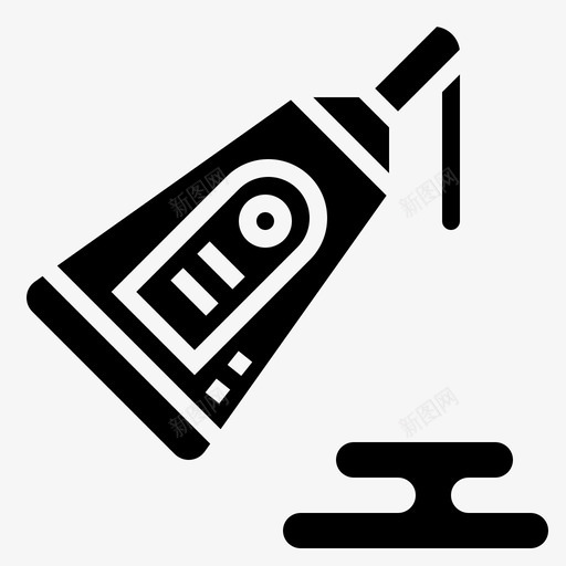 凝胶颜色口红图标svg_新图网 https://ixintu.com 光泽 凝胶 化妆品 口红 水份 美体 颜色
