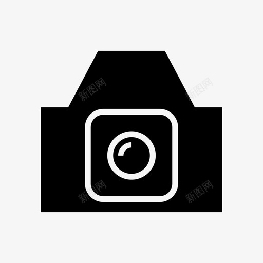 相机设备电子图标svg_新图网 https://ixintu.com 实拍 摄影 电子 相机 设备 镜头