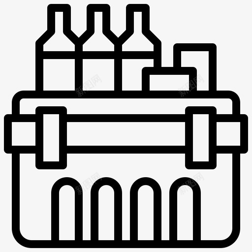 野餐冒险旅行4直线型图标svg_新图网 https://ixintu.com 冒险 旅行 直线 线型 野餐