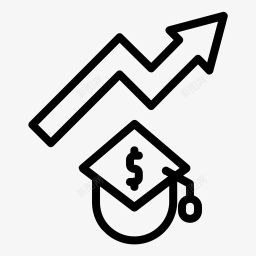 金融教育银行金融图标svg_新图网 https://ixintu.com 教育 金融 银行