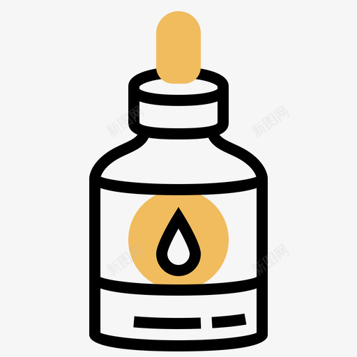 医疗宠物店75黄影图标svg_新图网 https://ixintu.com 医疗 宠物 黄影