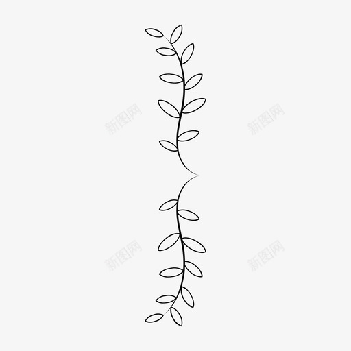 花卉元素植物学支架图标svg_新图网 https://ixintu.com 元素 支架 植物 植物学 花卉 草药