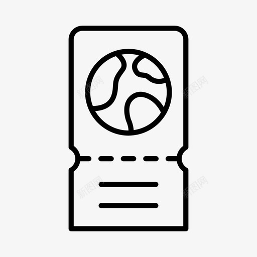 机票飞机机场图标svg_新图网 https://ixintu.com 旅行 机场 机票 登机 航站楼 飞机