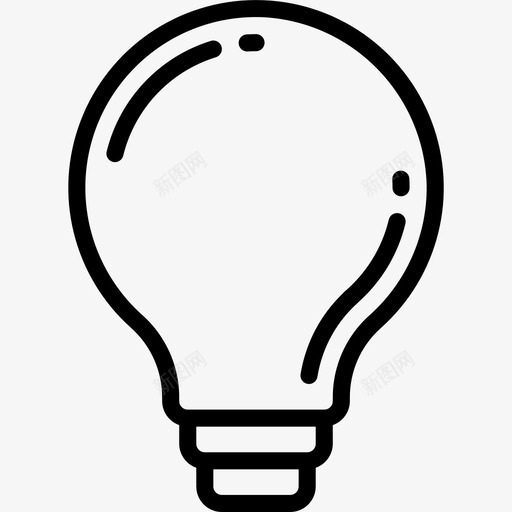 灯泡数据科学想法图标svg_新图网 https://ixintu.com 思考 想法 数据 灯泡 科学 聪明