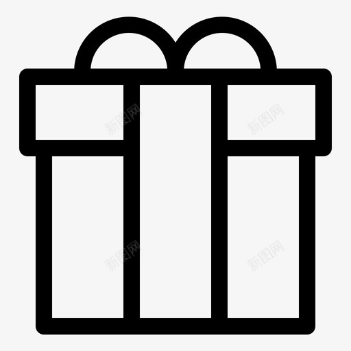 婴儿礼物可爱孩子图标svg_新图网 https://ixintu.com 可爱 婴儿 孩子 礼物 轮廓