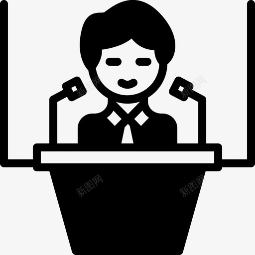 会议集会聚会图标svg_新图网 https://ixintu.com 会议 聚会 集会