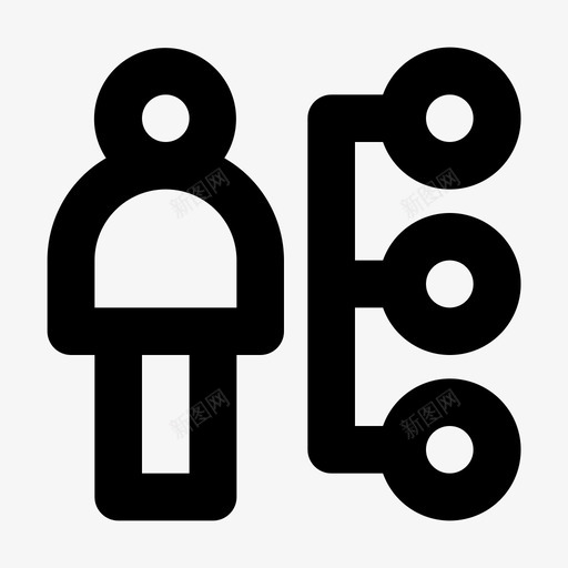 项目管理领导经理图标svg_新图网 https://ixintu.com 24r 团队 大纲 组织结构 经理 项目管理 领导