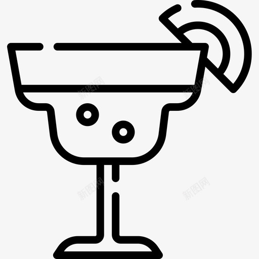 鸡尾酒夜派对42直系图标svg_新图网 https://ixintu.com 派对 直系 鸡尾酒