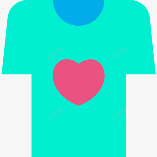 衬衫charity55扁平图标svg_新图网 https://ixintu.com charity 扁平 衬衫