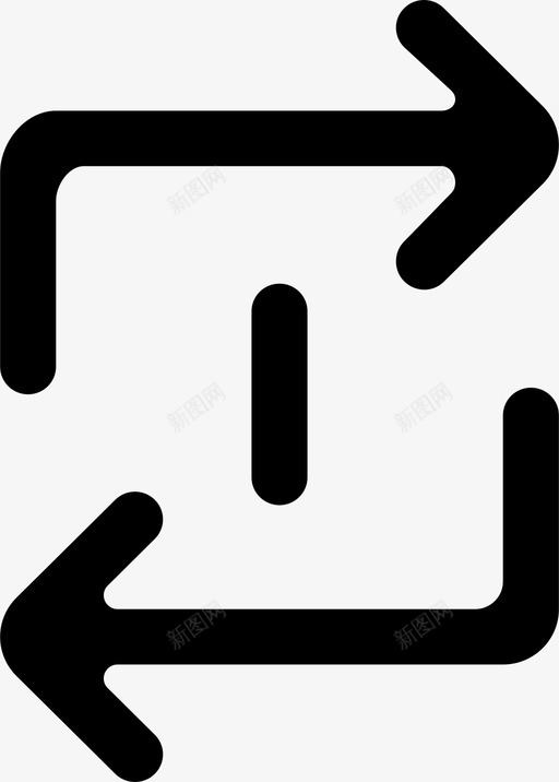 箭头重复方向多媒体选项图标svg_新图网 https://ixintu.com 图标 多媒体 常规 方向 箭头 选项 重复