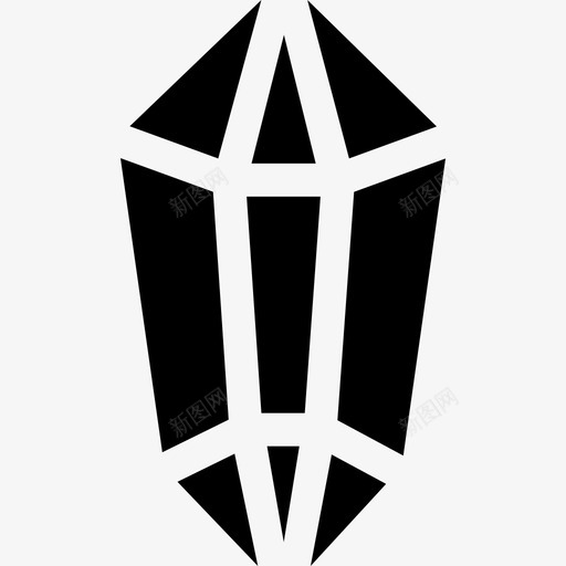 钻石魔法33填充图标svg_新图网 https://ixintu.com 填充 钻石 魔法