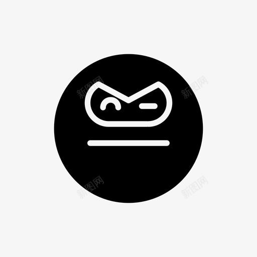 表情喜怒无常表情纯正图标svg_新图网 https://ixintu.com 喜怒无常 纯正 表情