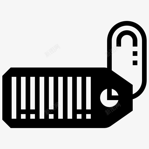 标签条形码价格标签图标svg_新图网 https://ixintu.com 产品促销 价格 条形码 标签