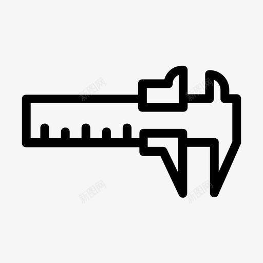 测量构造几何体图标svg_新图网 https://ixintu.com 几何体 图示 工具 构造 标尺 测量 线图