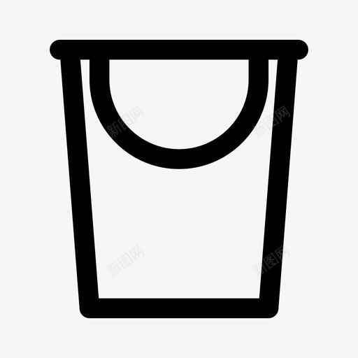 水桶铲斗桶图标svg_新图网 https://ixintu.com 业务 公司 办公室 工作 概述 水桶 铲斗