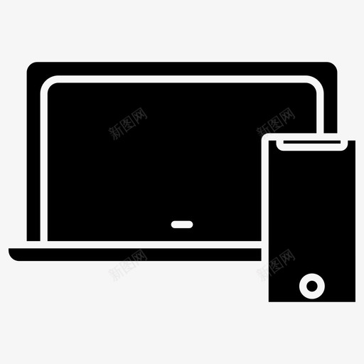 小工具设备笔记本电脑图标svg_新图网 https://ixintu.com 实体 小工 工具 手机 抽象 智能 电脑 笔记本 设备