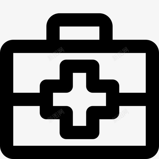 急救箱足球81线性图标svg_新图网 https://ixintu.com 急救箱 线性 足球
