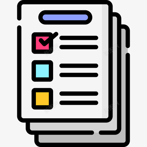 调查在线营销24线性颜色图标svg_新图网 https://ixintu.com 在线 线性 营销 调查 颜色