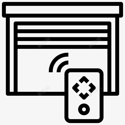 车库建筑和城市商业图标svg_新图网 https://ixintu.com 停车场 商业 城市 建筑 智能家居 车库 车辆