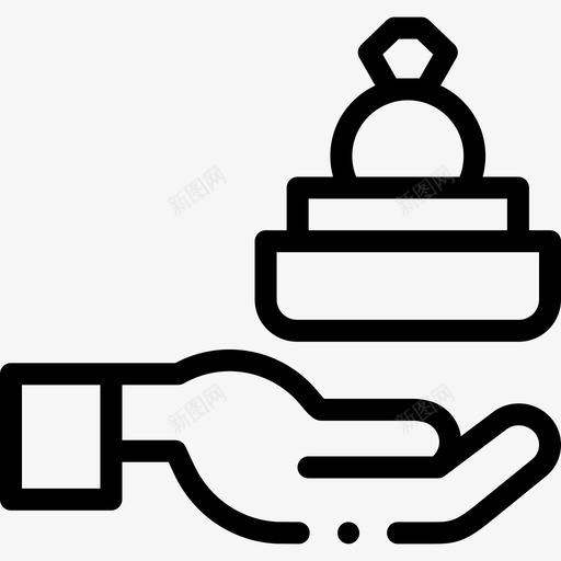 汉德婚礼236直系图标svg_新图网 https://ixintu.com 婚礼 汉德 直系
