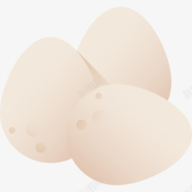 鸡蛋春69彩色图标图标