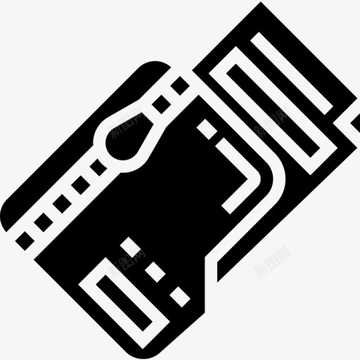 压缩文件和文档14字形图标svg_新图网 https://ixintu.com 压缩 字形 文件 文档