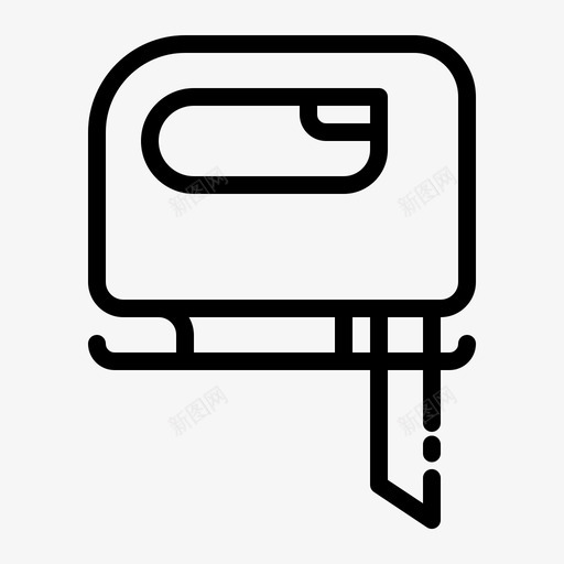 跳汰机缝纫机电锯图标svg_新图网 https://ixintu.com 出线 承包方 施工 电锯 缝纫机 跳汰机