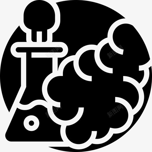 反应生物化学13字形图标svg_新图网 https://ixintu.com 反应 字形 生物化学
