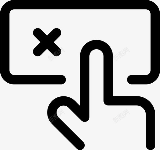 错误块交互图标svg_新图网 https://ixintu.com 不可 交互 可用 点击 计算 错误