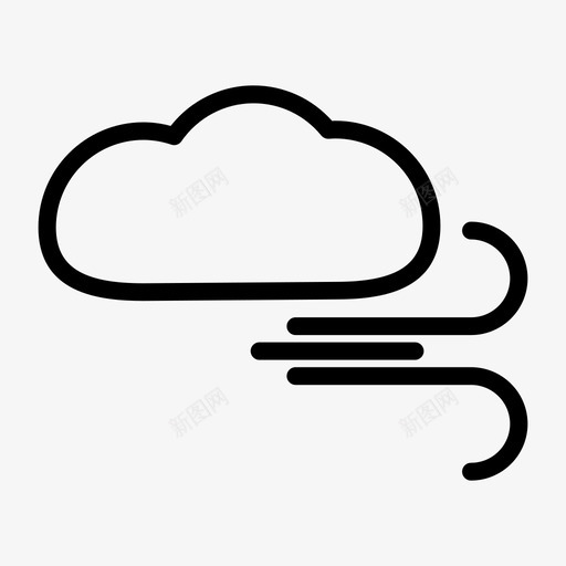 天气云季节图标svg_新图网 https://ixintu.com 假日 天气 季节