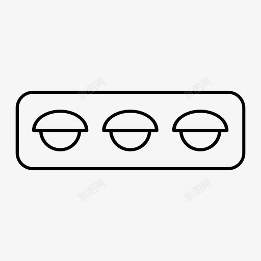 红绿灯照明交通标志图标svg_新图网 https://ixintu.com 交通标志 照明 红绿灯