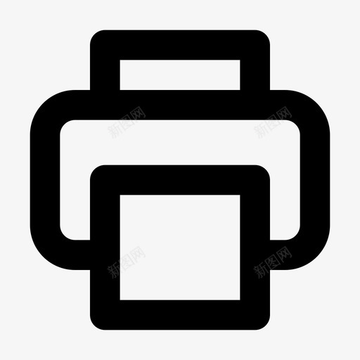 打印机gui用户界面图标svg_新图网 https://ixintu.com gui web 图标 打印机 用户界面