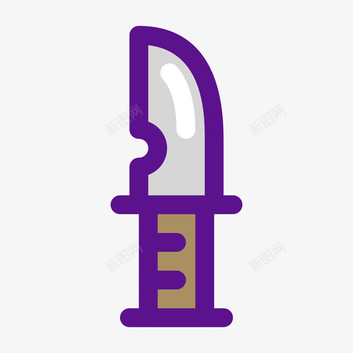 刀西部7线状颜色图标svg_新图网 https://ixintu.com 线状 西部 颜色