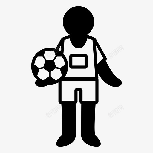 足球运动员运动员体育运动员图标svg_新图网 https://ixintu.com 世界杯 体育 体育运动 化身 工作 职业 足球 运动员