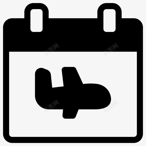 航班时刻表日期旅行图标svg_新图网 https://ixintu.com 假期 旅行 日期 时刻表 航班