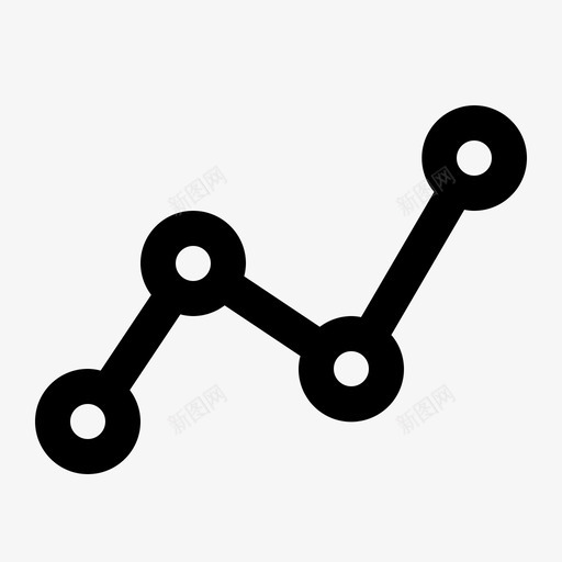 图表区块链加密货币图标svg_新图网 https://ixintu.com 加密 区块 图表 填充 增长 密码 货币