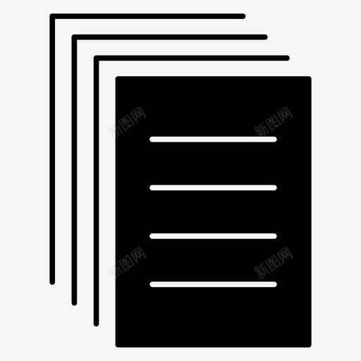 复制倍增图标svg_新图网 https://ixintu.com 倍增 复制