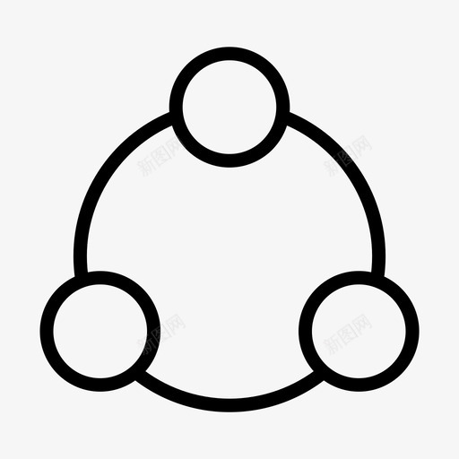 社区通信连接图标svg_新图网 https://ixintu.com 图标 基本 社区 网络 连接 通信