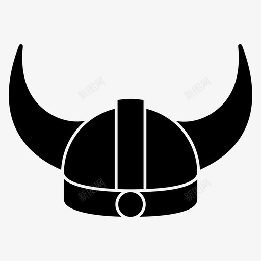 维京人帽子头饰图标svg_新图网 https://ixintu.com 京人 头饰 帽子 战士 第十二 维京