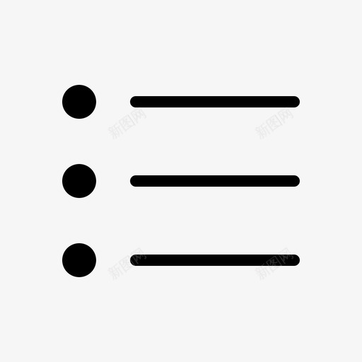 列表项目符号编号图标svg_新图网 https://ixintu.com 列表 段落 符号 编号 项目
