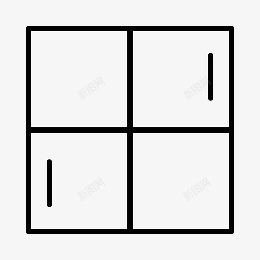 窗户地板翻新图标svg_新图网 https://ixintu.com 地板 瓷砖 窗户 翻新