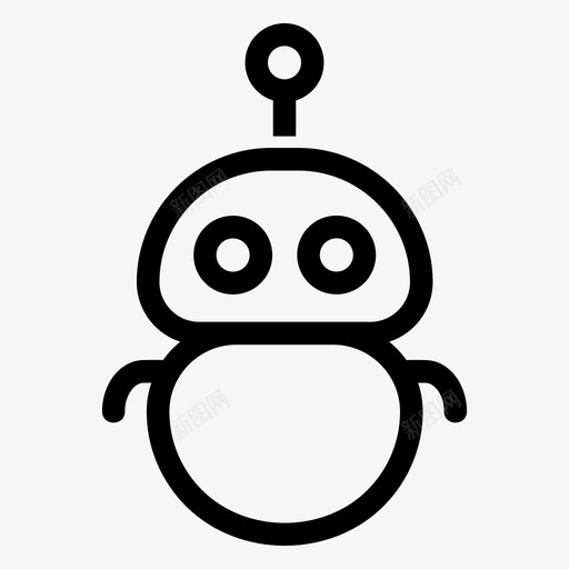 机器人顾问应用程序移动图标svg_新图网 https://ixintu.com 头像 应用程序 机器人 移动 网站 顾问