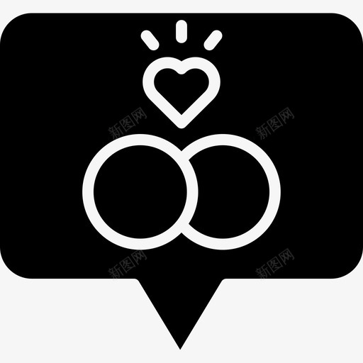 婚礼聚会和庆祝20雕文图标svg_新图网 https://ixintu.com 婚礼 庆祝 聚会 雕文